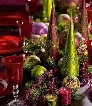 Украшение новогоднего стола (фото) (стол, новогодний, украшение) Украшение новогоднего стола (фото)