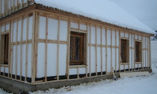 Утепление дома пенопластом своими руками: монтаж теплоизоляции (фото и видео) (пенопласт, утепление, дом) Утепление дома пенопластом своими руками: монтаж теплоизоляции (фото и видео)
