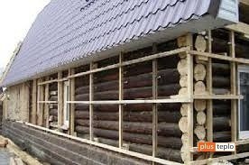 Утепление фасада деревянного дома: технология утепления