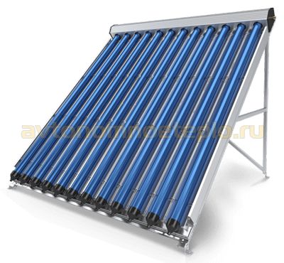 Вакуумный солнечный коллектор для отопления дома и горячего водоснабжения