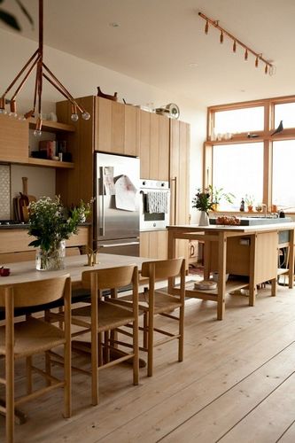 Встроенные кухни: фотографии и примеры дизайна (кухня, стиль) Встроенные кухни: фотографии и примеры дизайна