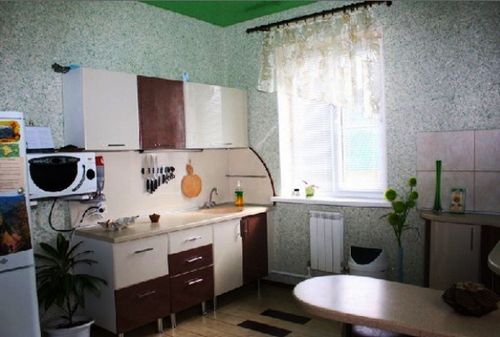 Жидкие обои на кухне: 7 фото вариантов оформления стен (обои, жидкий) Жидкие обои на кухне: 7 фото вариантов оформления стен
