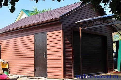 Строительство каркасного гаража. (гараж, каркасный) Строительство каркасного гаража.