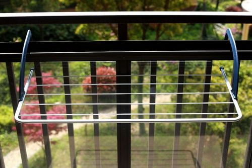 Сушилка для белья на балкон: 15 фото