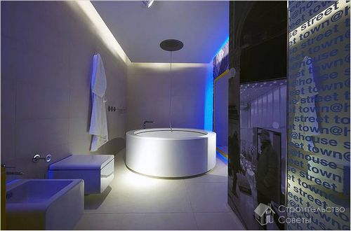 Светодиодная подсветка в ванной - советы по монтажу