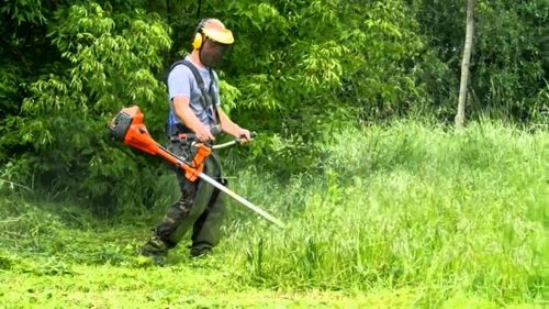 Триммер Husqvarna («Husqvarna», устройство, двигатель) Триммер Husqvarna