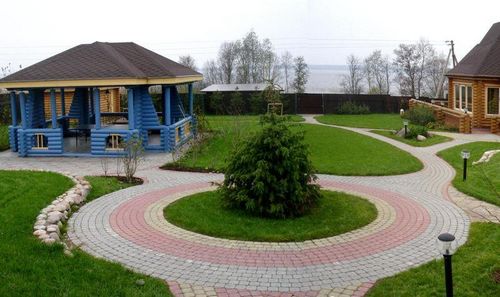 Тротуарная плитка для дорожек на даче (44 фото): природный эко-камень в виде ромба, материалы «паутинка» и под дерево для сада (плитка, дорожка, тротуарный) Тротуарная плитка для дорожек на даче (44 фото): природный эко-камень в виде ромба, материалы «паутинка» и под дерево для сада