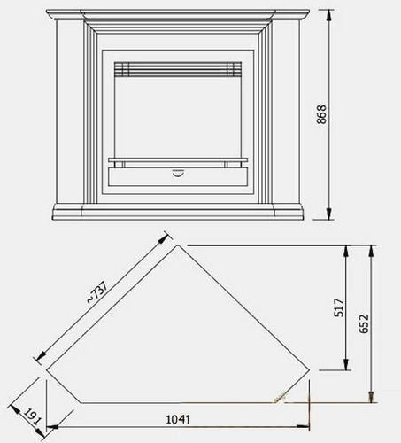 Угловой камин своими руками: фото, чертежи, видео инструкция