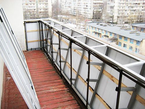 Укрепление балкона своими руками (балкон, укрепление) Укрепление балкона своими руками