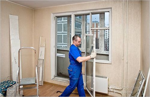 Установка балконной двери своими руками - как установить дверь на балкон (двери, дверь) Установка балконной двери своими руками - как установить дверь на балкон