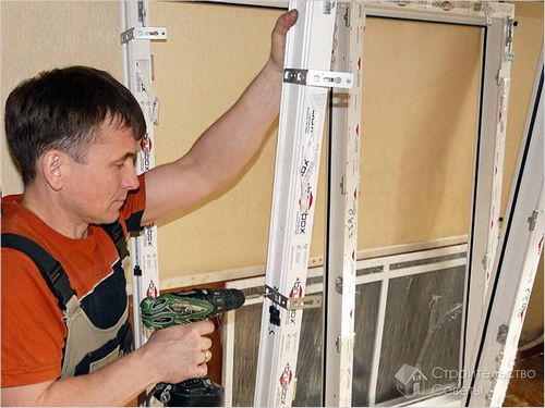 Установка балконной двери своими руками - как установить дверь на балкон (двери, дверь) Установка балконной двери своими руками - как установить дверь на балкон