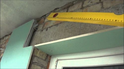 Установка гипсокартона на откосах своими руками (видео) (гипсокартона, панель) Установка гипсокартона на откосах своими руками (видео)