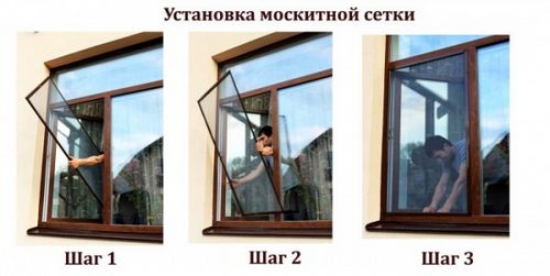 Установка москитной сетки на пластиковое окно (сетка, москитный, окно) Установка москитной сетки на пластиковое окно