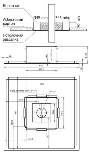 Устройство дымохода в бане для дровяной печи: элементы конструкции и правила их монтажа пошагово