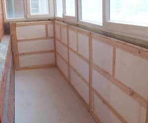 Утепление и отделка балкона своими руками