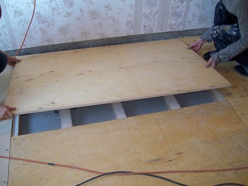 Утеплить пол на первом этаже, теплоизоляция бетонного основания, перекрытия
