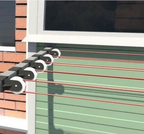 Веревки на балкон: виды и монтаж (фото)