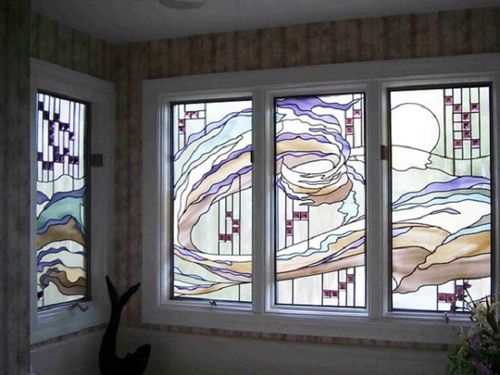 Витражные окна в частном доме классификация и изготовление (витраж, окно) Витражные окна в частном доме классификация и изготовление