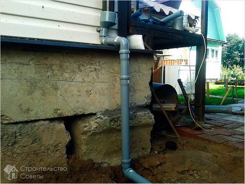 Водосток из канализационных труб своими руками - особенности и монтаж (труба, желоб) Водосток из канализационных труб своими руками - особенности и монтаж