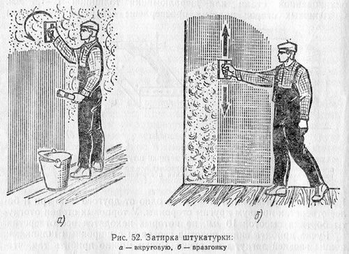 Затирка штукатурки своими руками - пошаговая инструкция (затирка, раствор) Затирка штукатурки своими руками - пошаговая инструкция