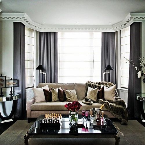 Зонирование гостиной: 10 фото