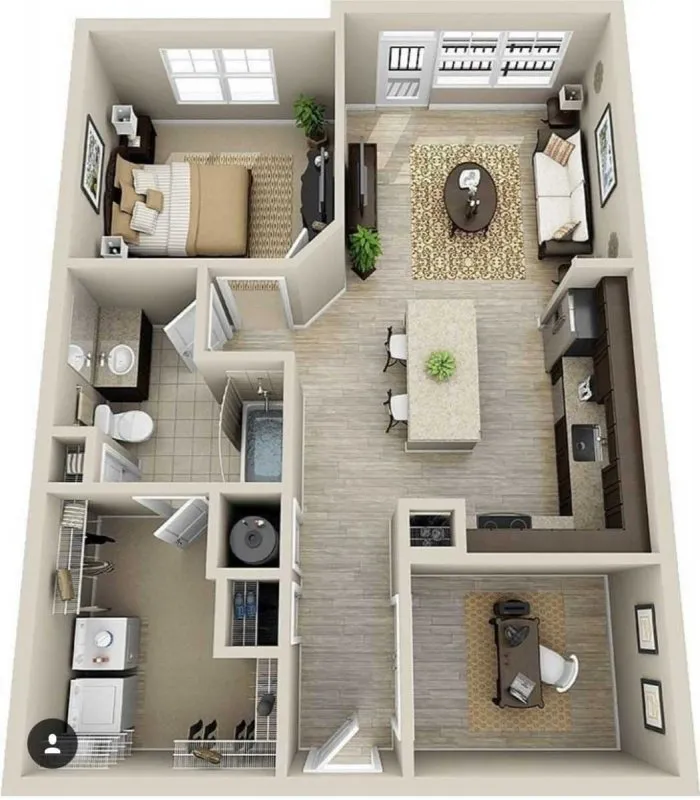 План квартиры в симс 4