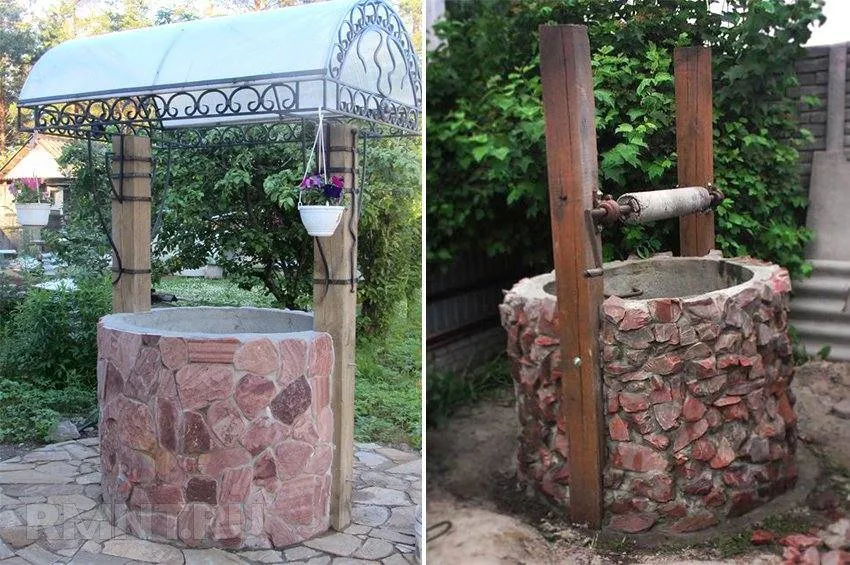 Оформление колодца на даче - нюансы и необычные примеры