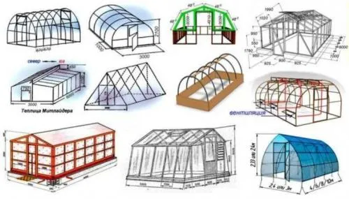 Двускатная теплица из профильной трубы своими руками. Теплица и парник своими руками из профильной трубы