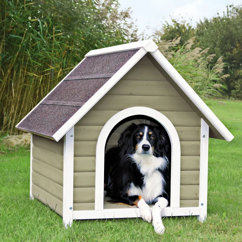 Квадратная будка для собаки