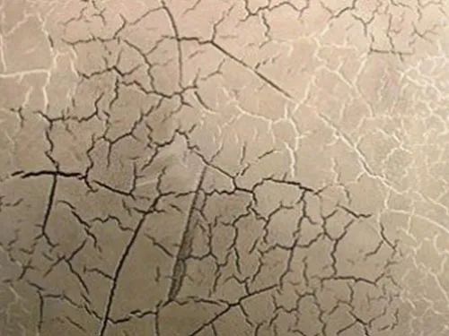 Декоративная штукатурка под трещины