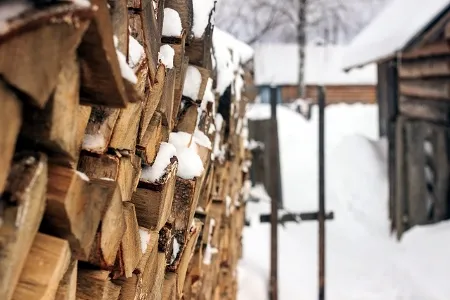 дрова нужно правильно хранить