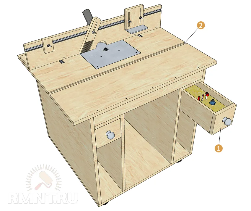 Фрезерный стол для ручного фрезера своими руками, пошаговая инструкция