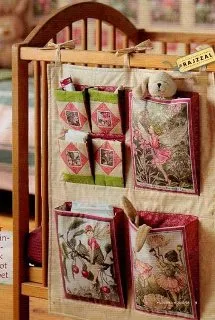 как сшить органайзер на стену с кармашками выкройки