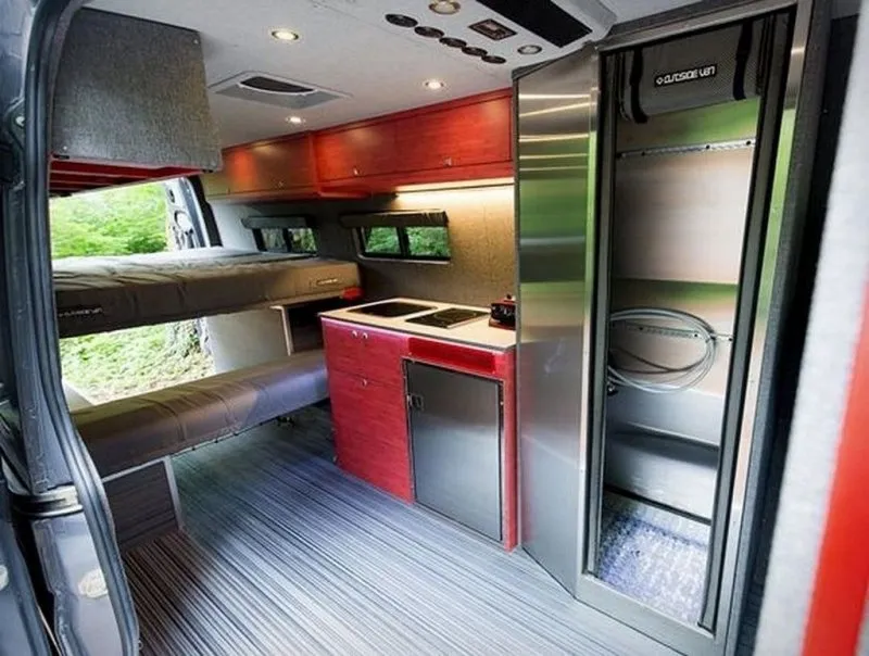 Mercedes Sprinter Camper van Interior