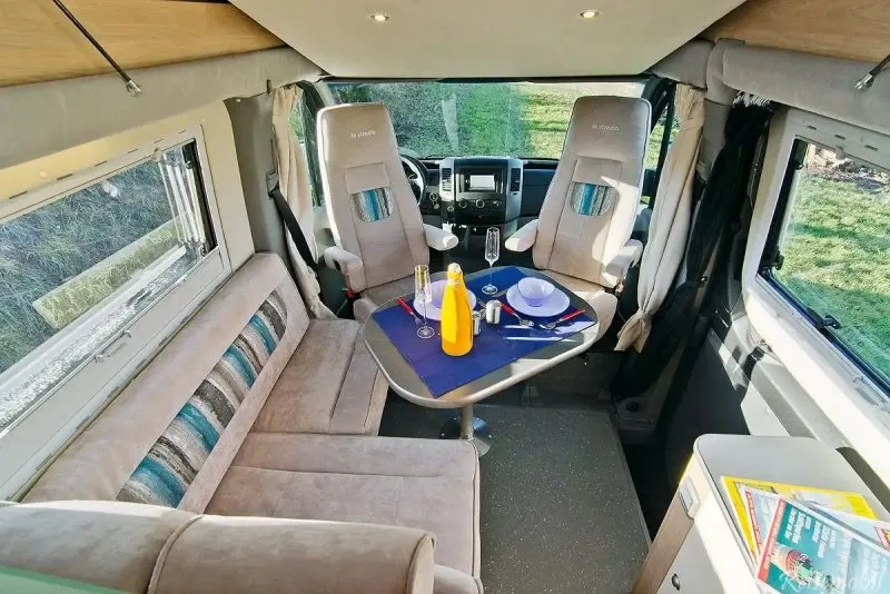 Fiat Ducato Camper van Interior