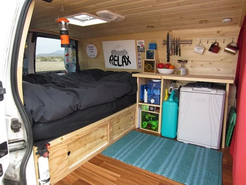 Mini van Camper Conversion