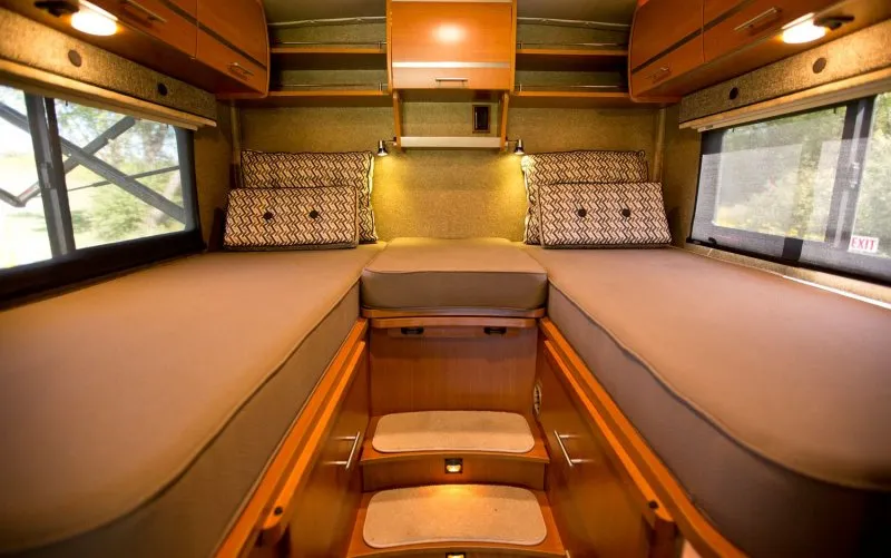 Mercedes Sprinter Camper van Interior