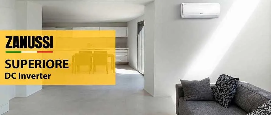 Комфортная система кондиционирования для дома - инверторная Zanussi Superiore
