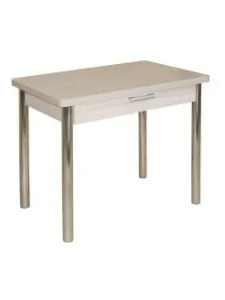 Мебель + / Стол обеденный раздвижной, раскладной, откидной, кухонный, трансформер, на подарок, Мебель +