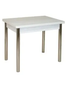 Мебель + / Стол обеденный раздвижной, раскладной, откидной, кухонный, трансформер, на подарок, Мебель +