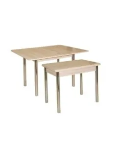 Мебель + / Стол обеденный раздвижной, раскладной, откидной, кухонный, трансформер, на подарок, Мебель +