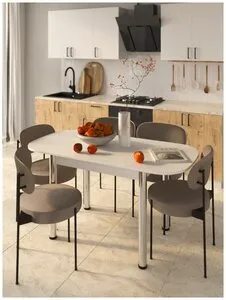 Стол раздвижной обеденный кухонный Стол прекрасно подойдет для Вашей кухни, столовой и гостиной, для