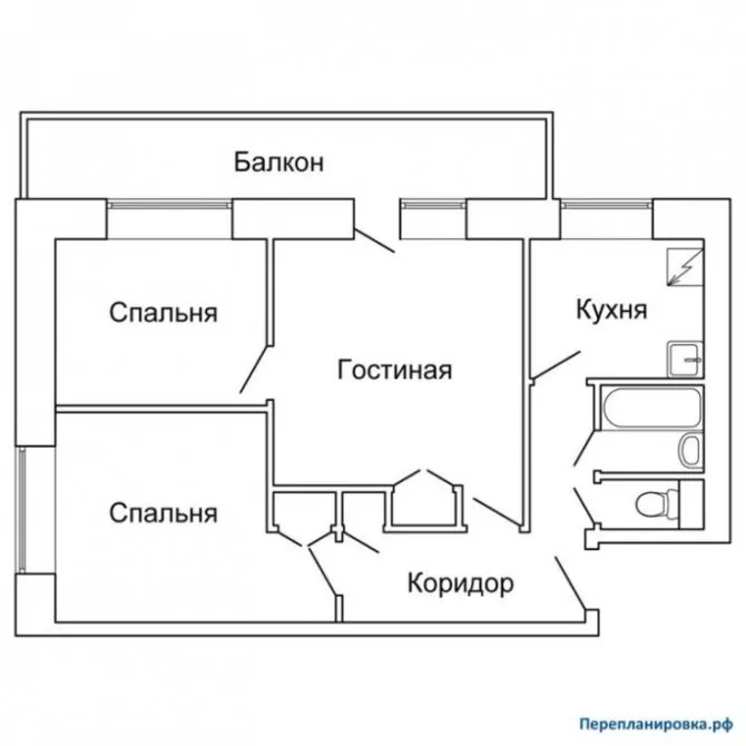 Схемы и фото планировок 3х комнатных квартир удачные решения