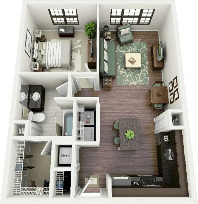 Дизайнерские планировки квартир