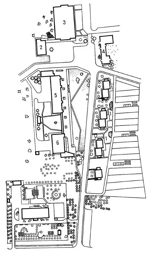 УССР. Село Моринцы. 1964 г. Архитекторы В. Орехов, Ю. Панько, В. Мешкова, В. Черевко, Э. Васьковский, С. Верговский. Планировка центральной части села