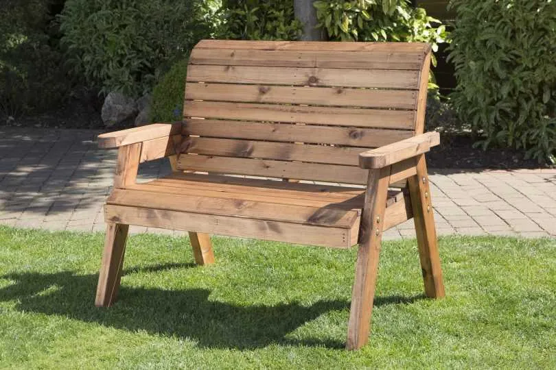 Садовая скамейка со спинкой и без как сделать своими руками