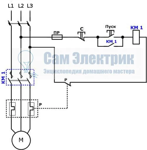 Магнитный пускатель 380