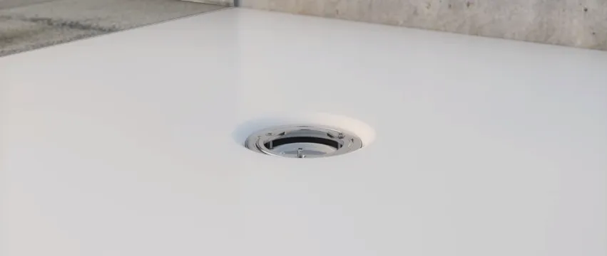 Установка фланца
