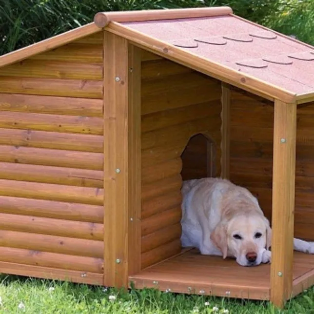 Будка для собаки (53 фото): требуемые материалы и красивые дизайны