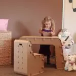 Детская мебель из картона